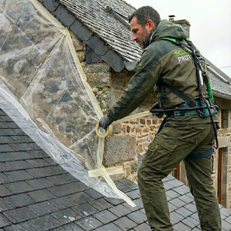 Bâchez les éléments sensibles