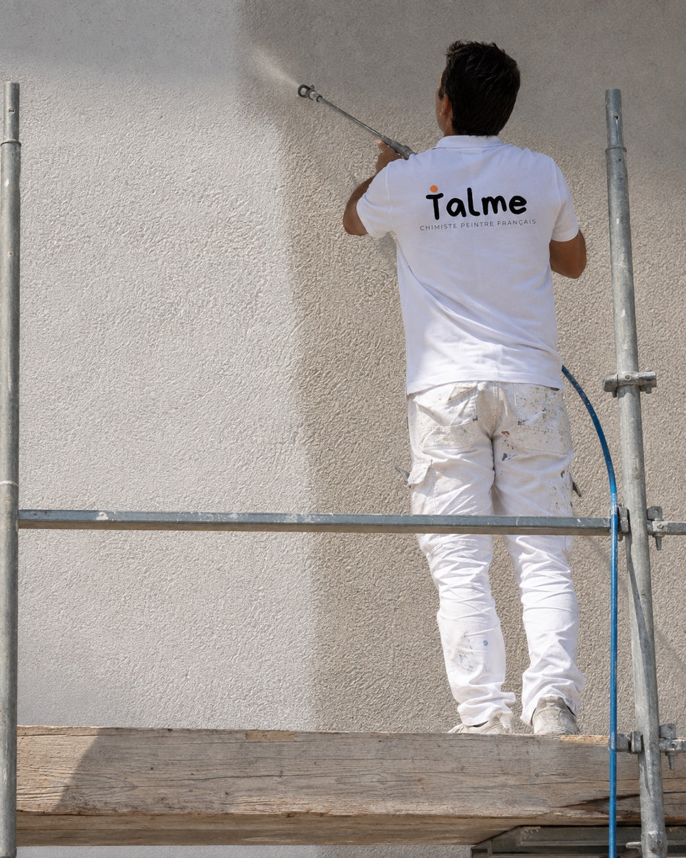 applicateur facade airless echafaudage