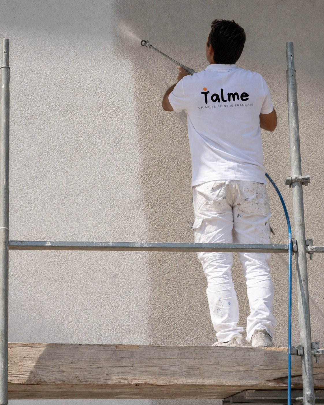 applicateur facade airless echafaudage